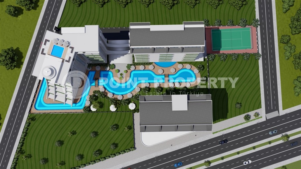 Affordable 1+1 apartment, with a total area of 54 m2, in a residential complex under construction with hotel infrastructure-id-7972-photo-8