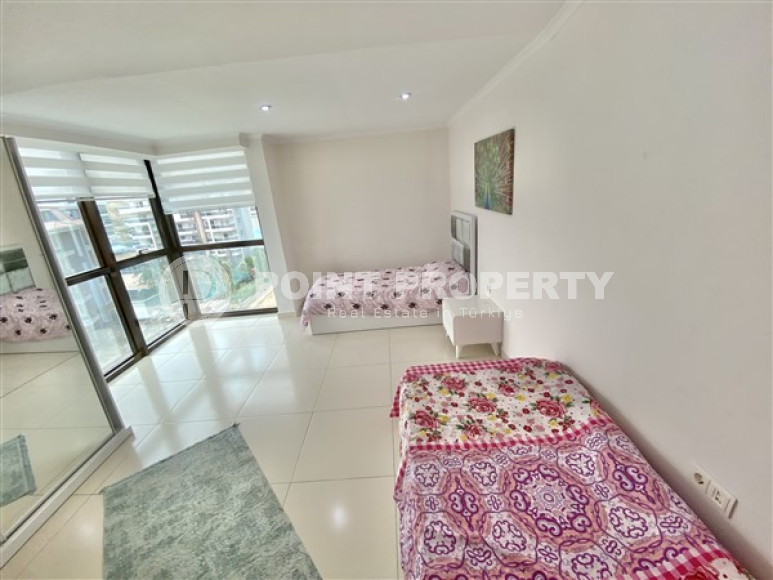 Уютный укомплектованный пентхаус 3+1, 155м², в элитном комплексе в 350м от моря в районе Кестель-id-1622-фото-14