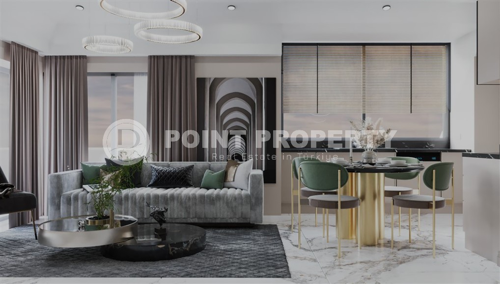 Квартира 1+1, общей площадью 68 м2, на 1-м этаже в жилом комплексе на этапе строительства-id-7978-фото-4