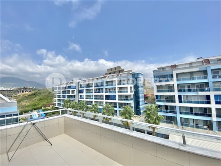 Уютный укомплектованный пентхаус 3+1, 155м², в элитном комплексе в 350м от моря в районе Кестель-id-1622-фото-16