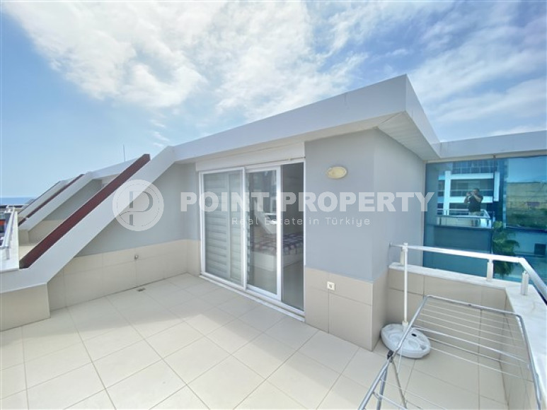 Уютный укомплектованный пентхаус 3+1, 155м², в элитном комплексе в 350м от моря в районе Кестель-id-1622-фото-17