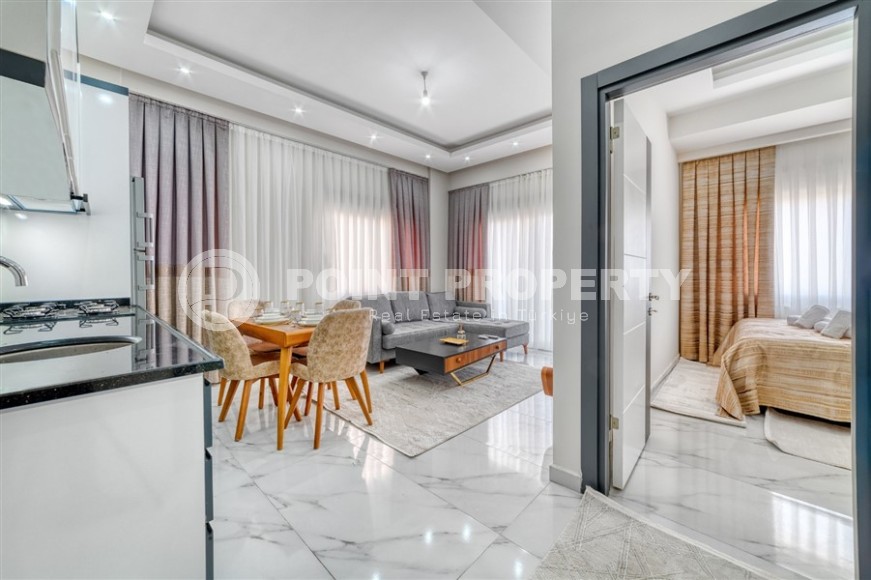 Стильная квартира с современным дизайном в 900 метрах от моря, в центре Аланьи-id-7984-фото-3