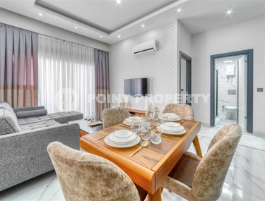 Stylish apartment with modern design 900 meters from the sea, in the center of Alanya-id-7984-photo-4