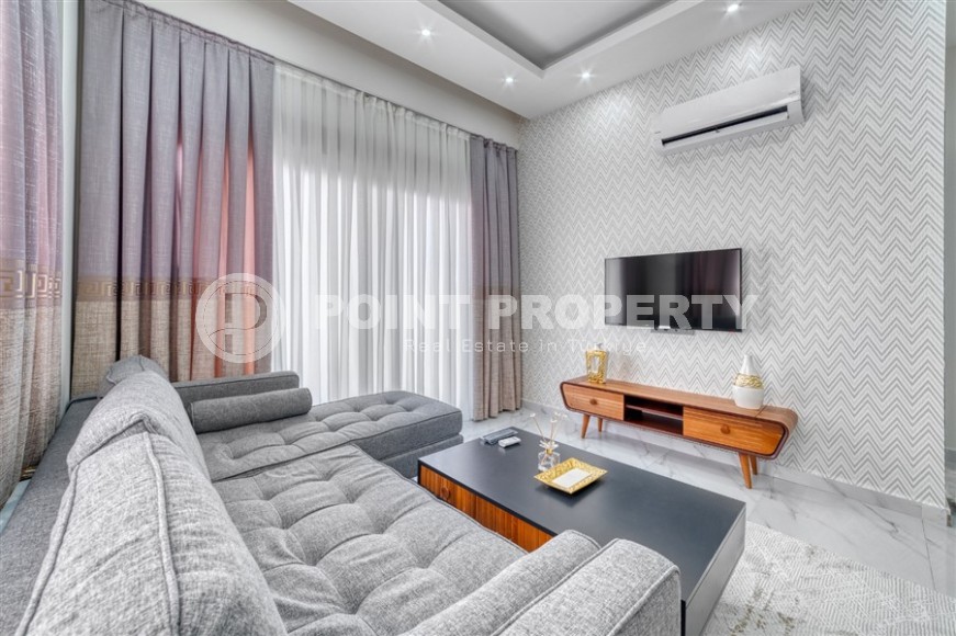 Стильная квартира с современным дизайном в 900 метрах от моря, в центре Аланьи-id-7984-фото-5