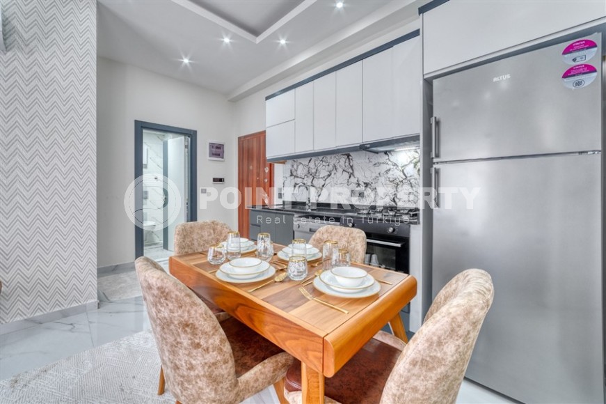 Стильная квартира с современным дизайном в 900 метрах от моря, в центре Аланьи-id-7984-фото-6