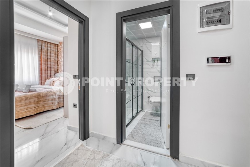 Стильная квартира с современным дизайном в 900 метрах от моря, в центре Аланьи-id-7984-фото-8