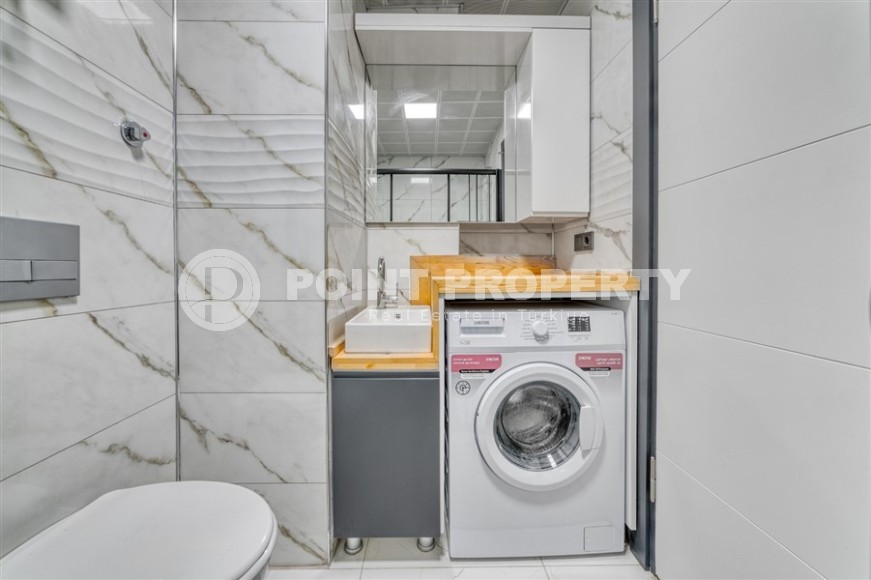 Стильная квартира с современным дизайном в 900 метрах от моря, в центре Аланьи-id-7984-фото-10