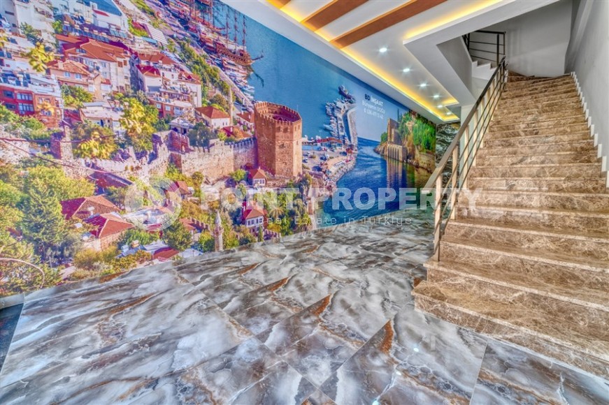 Стильная квартира с современным дизайном в 900 метрах от моря, в центре Аланьи-id-7984-фото-14