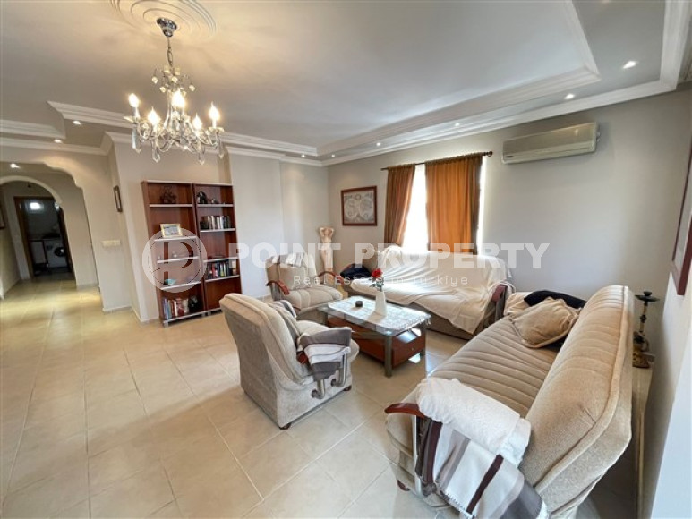 Уютная трехкомнатная квартира, 110м², с мебелью и бытовой техникой в центре Алании-id-1623-фото-2