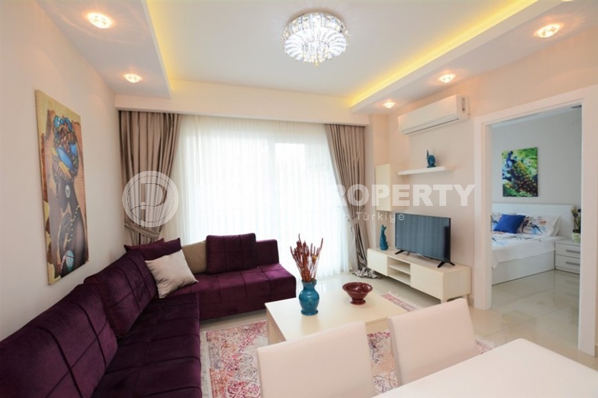 Modern, comfortable 1+1 apartment 250 meters from the beach, in the center of Mahmutlar-id-7986-photo-3