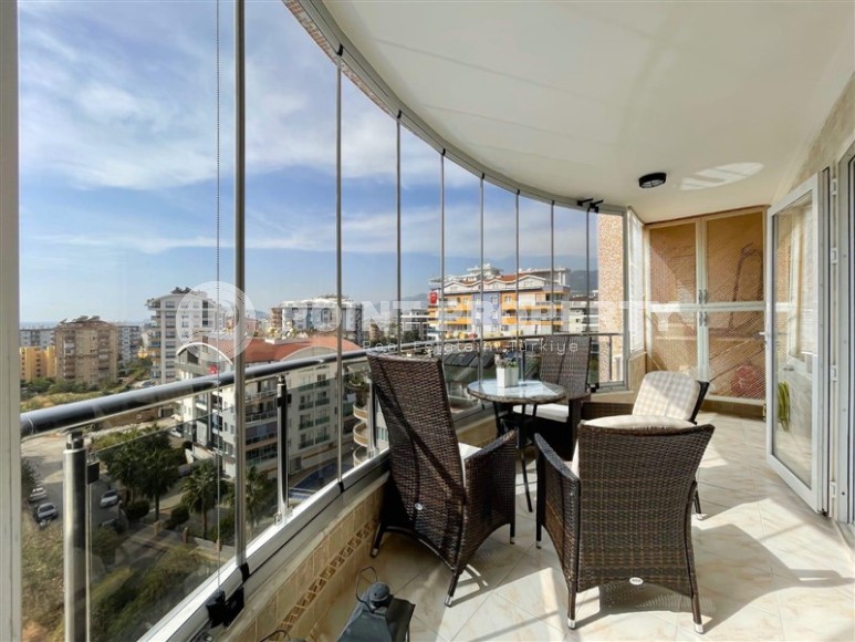 Атмосферная квартира 2+1 с двумя большими застекленными балконами, в 700 метрах от моря-id-7990-фото-12