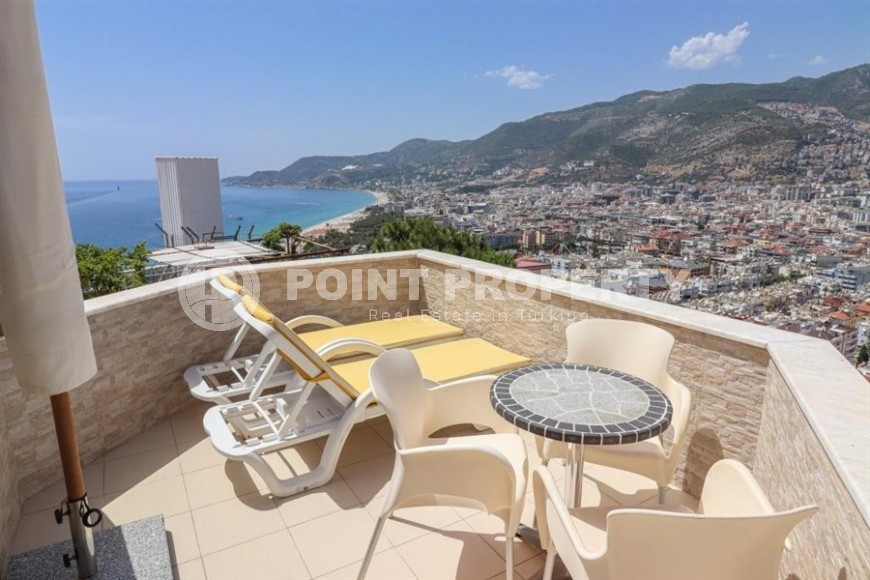 Atmospheric apartment with luxurious views of the sea and Alanya fortress in the historical district of the city - Kale-id-7993-photo-12