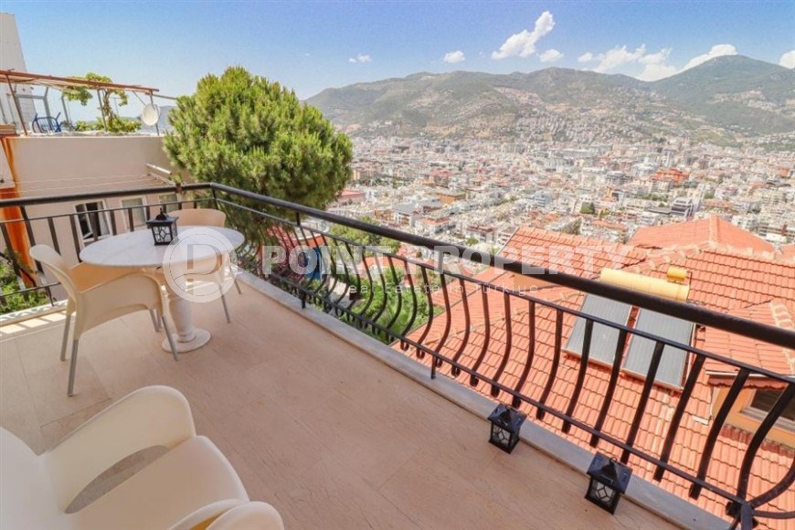 Атмосферная квартира с роскошным видом на море и крепость Аланьи в историческом районе города - Кале-id-7993-фото-13