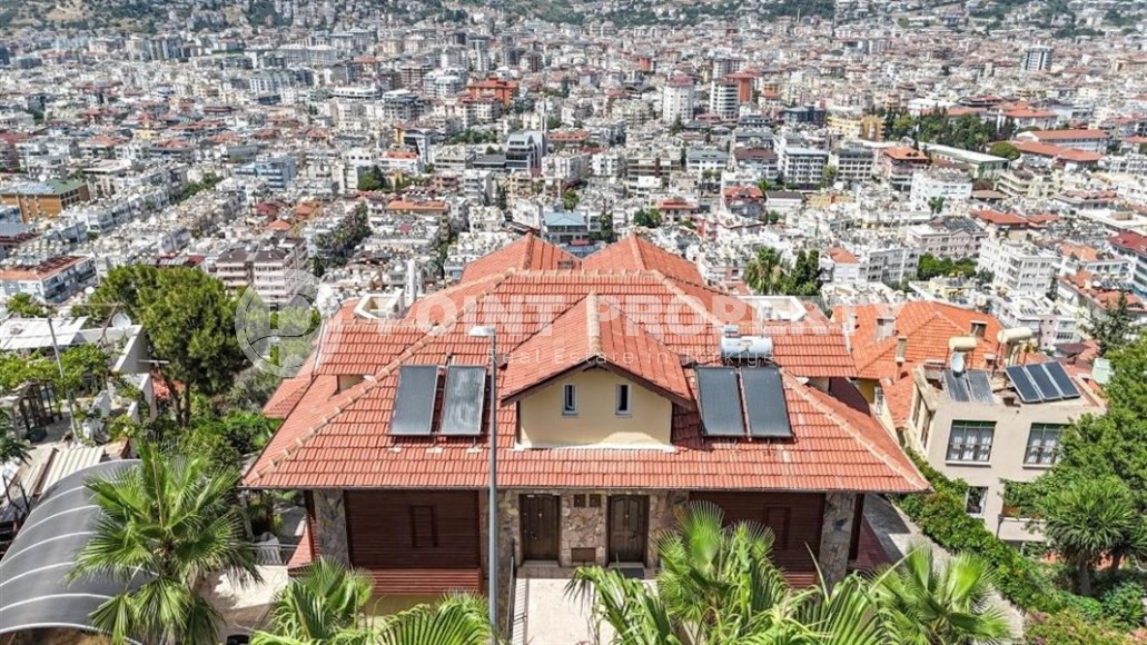 Атмосферная квартира с роскошным видом на море и крепость Аланьи в историческом районе города - Кале-id-7993-фото-19