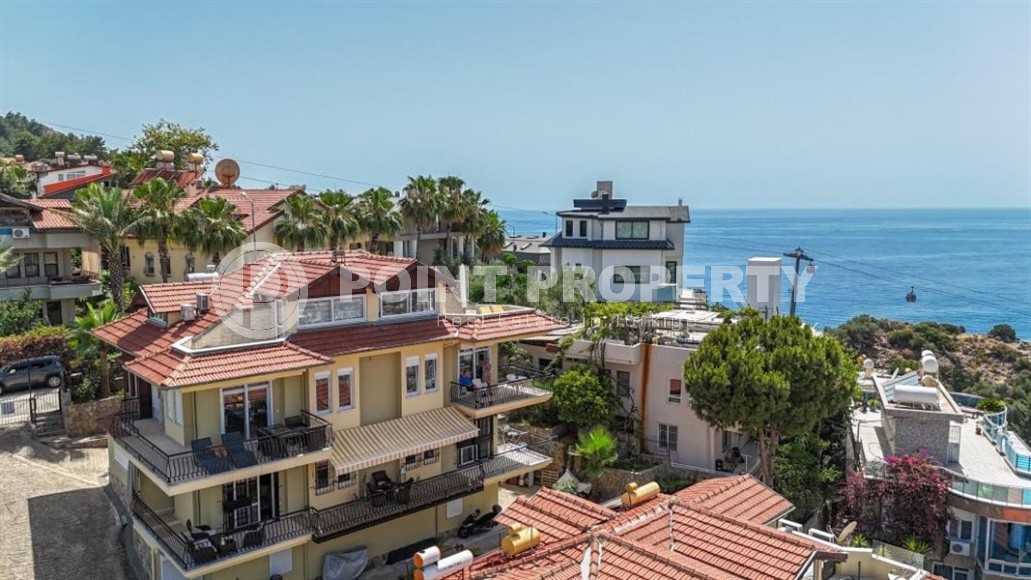 Атмосферная квартира с роскошным видом на море и крепость Аланьи в историческом районе города - Кале-id-7993-фото-21