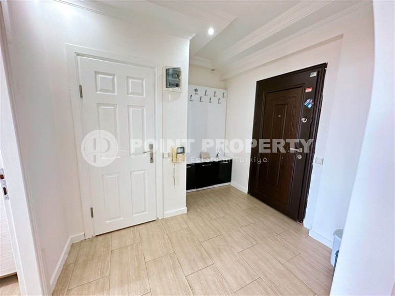 Уютная квартира 2+1 с панорамным видом на город и море, в центре спокойного района Аланьи - Тосмур-id-7362-фото-13