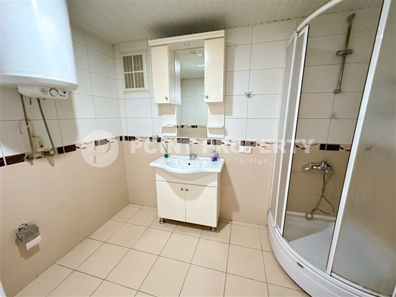 Уютная квартира 2+1 с панорамным видом на город и море, в центре спокойного района Аланьи - Тосмур-id-7362-фото-14