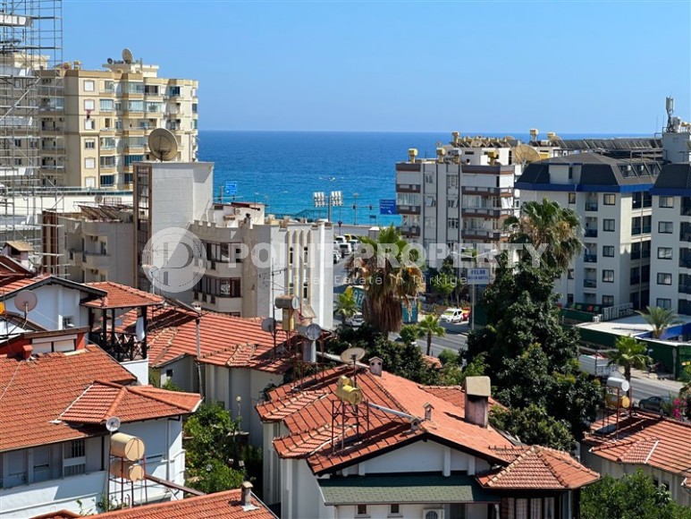 Уютная квартира 2+1 с панорамным видом на город и море, в центре спокойного района Аланьи - Тосмур-id-7362-фото-17