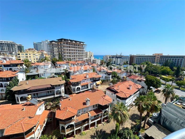 Уютная квартира 2+1 с панорамным видом на город и море, в центре спокойного района Аланьи - Тосмур-id-7362-фото-18