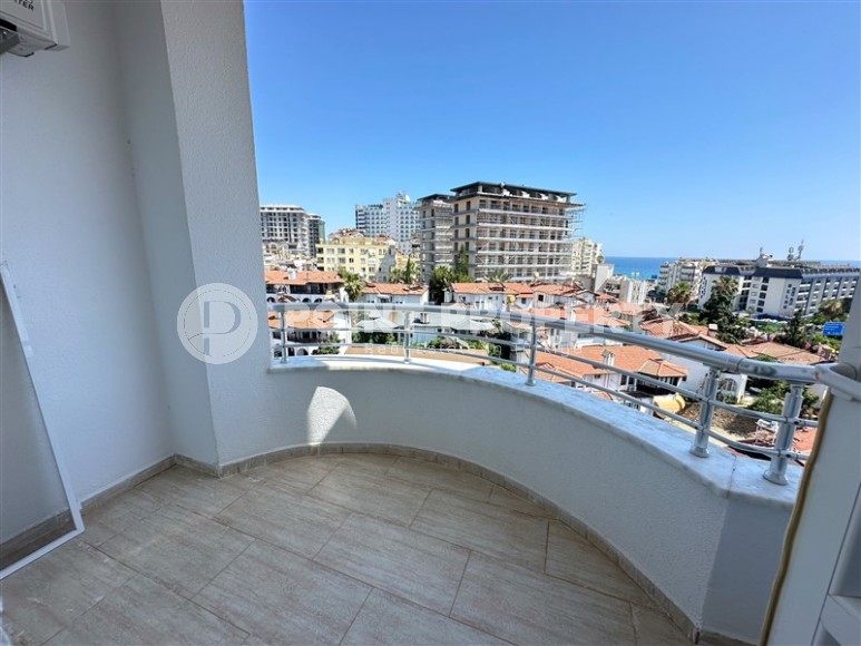 Уютная квартира 2+1 с панорамным видом на город и море, в центре спокойного района Аланьи - Тосмур-id-7362-фото-19