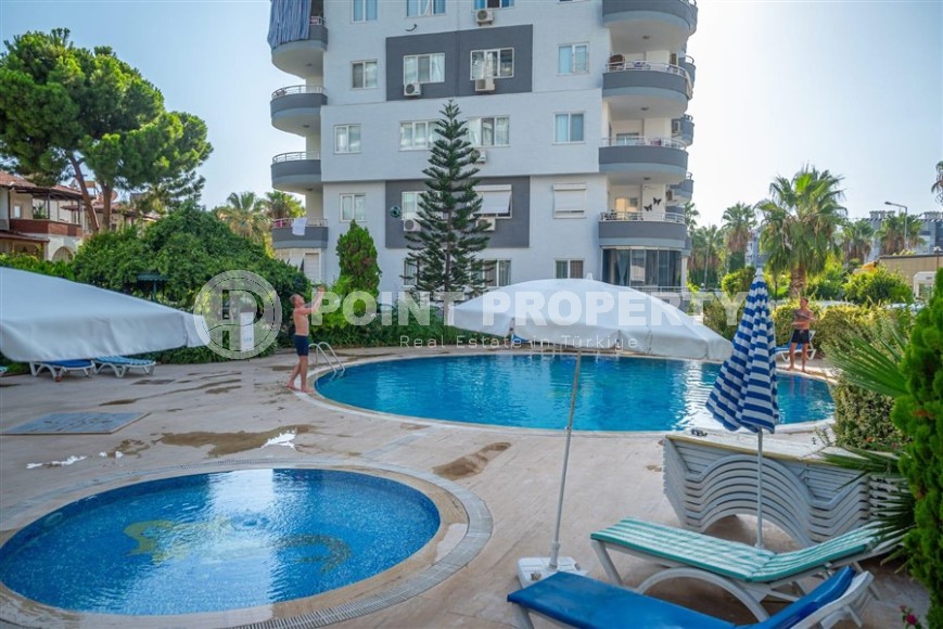 Уютная квартира 2+1 с панорамным видом на город и море, в центре спокойного района Аланьи - Тосмур-id-7362-фото-25