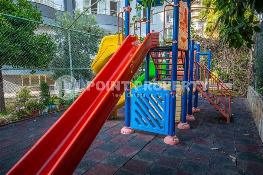 Уютная квартира 2+1 с панорамным видом на город и море, в центре спокойного района Аланьи - Тосмур-id-7362-фото-26