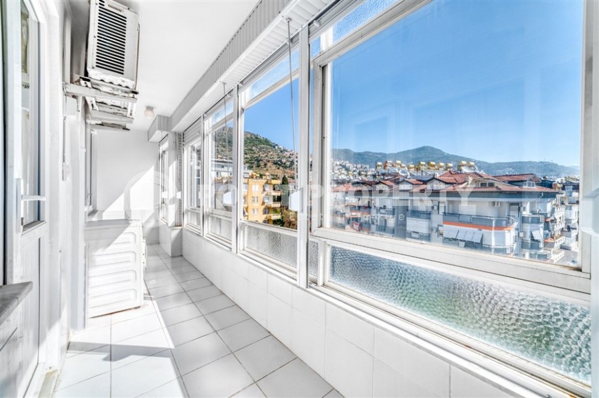 Modern 1+1 apartment 450 meters from the famous Cleopatra Beach, in the center of Alanya-id-8000-photo-12