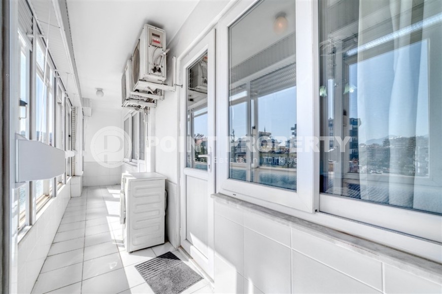 Modern 1+1 apartment 450 meters from the famous Cleopatra Beach, in the center of Alanya-id-8000-photo-14