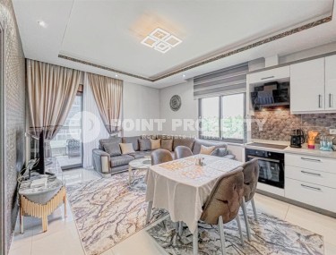 Стильная, комфортабельная квартира 1+1 в 350 метрах от моря, в престижном районе Аланьи - Каргыджак-id-8007-фото-2