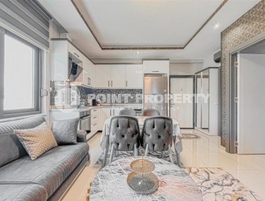 Стильная, комфортабельная квартира 1+1 в 350 метрах от моря, в престижном районе Аланьи - Каргыджак-id-8007-фото-5