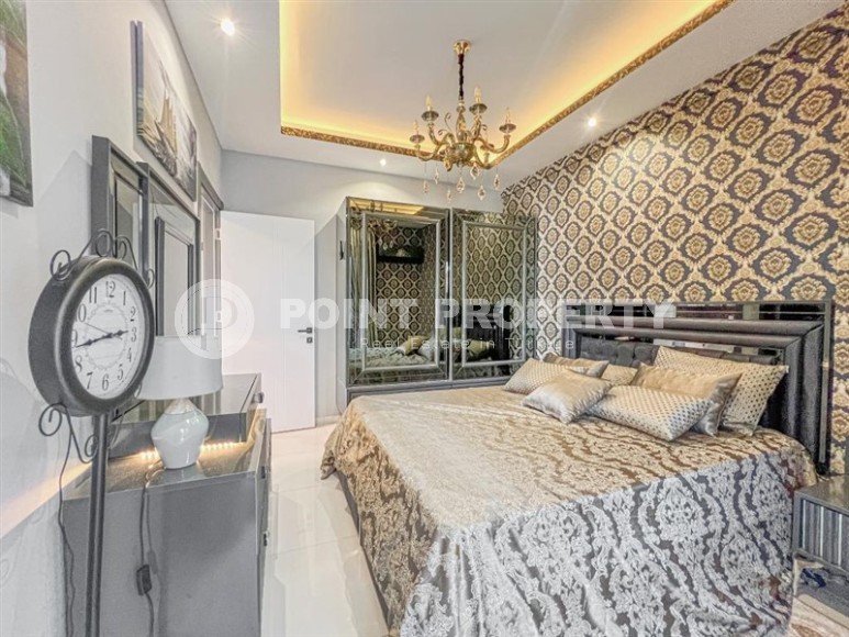 Стильная, комфортабельная квартира 1+1 в 350 метрах от моря, в престижном районе Аланьи - Каргыджак-id-8007-фото-9