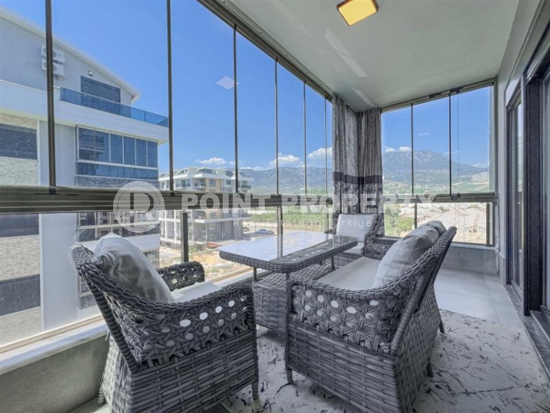 Стильная, комфортабельная квартира 1+1 в 350 метрах от моря, в престижном районе Аланьи - Каргыджак-id-8007-фото-11