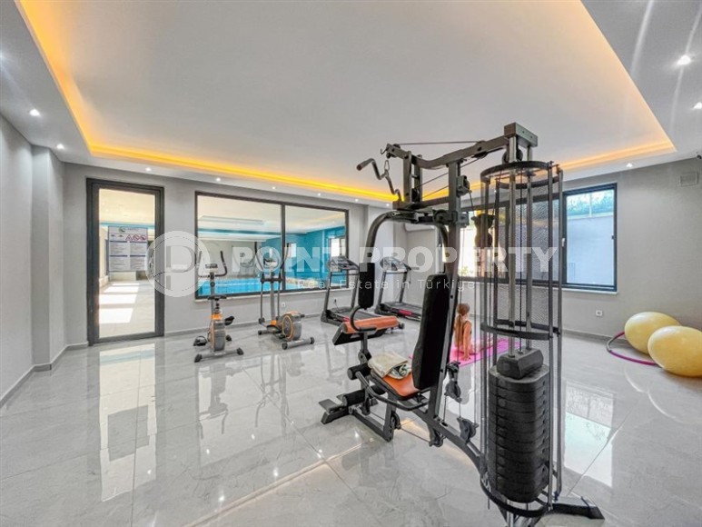 Стильная, комфортабельная квартира 1+1 в 350 метрах от моря, в престижном районе Аланьи - Каргыджак-id-8007-фото-12