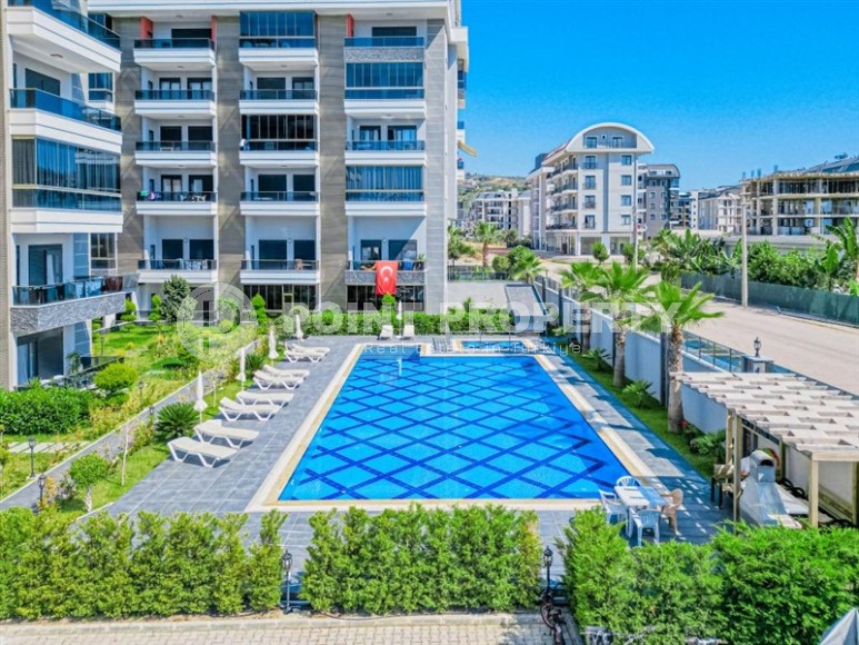 Стильная, комфортабельная квартира 1+1 в 350 метрах от моря, в престижном районе Аланьи - Каргыджак-id-8007-фото-16