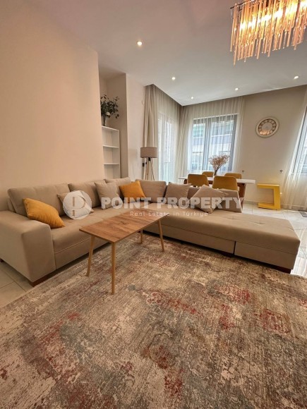 Comfortable modern 1+1 apartment, with a total area of 60 m2, within walking distance from the center of Alanya-id-8011-photo-2