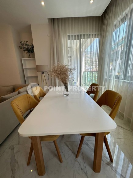 Comfortable modern 1+1 apartment, with a total area of 60 m2, within walking distance from the center of Alanya-id-8011-photo-8