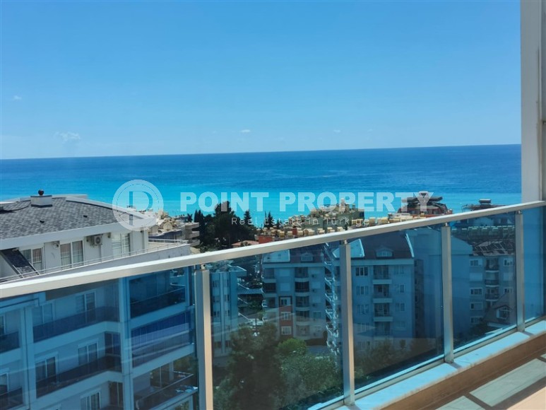 Panoramic two-level apartment with sea and mountain views, in the center of the picturesque area of Alanya - Tosmur-id-8016-photo-21