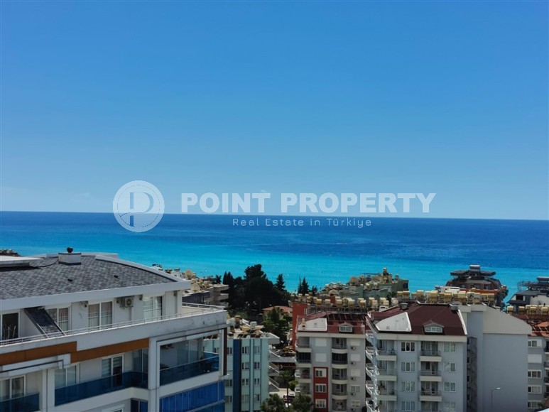 Panoramic two-level apartment with sea and mountain views, in the center of the picturesque area of Alanya - Tosmur-id-8016-photo-26