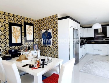 Атмосферная вилла с панорамным видом на город и море, в престижном районе Аланьи - Каргыджак-id-8018-фото-4