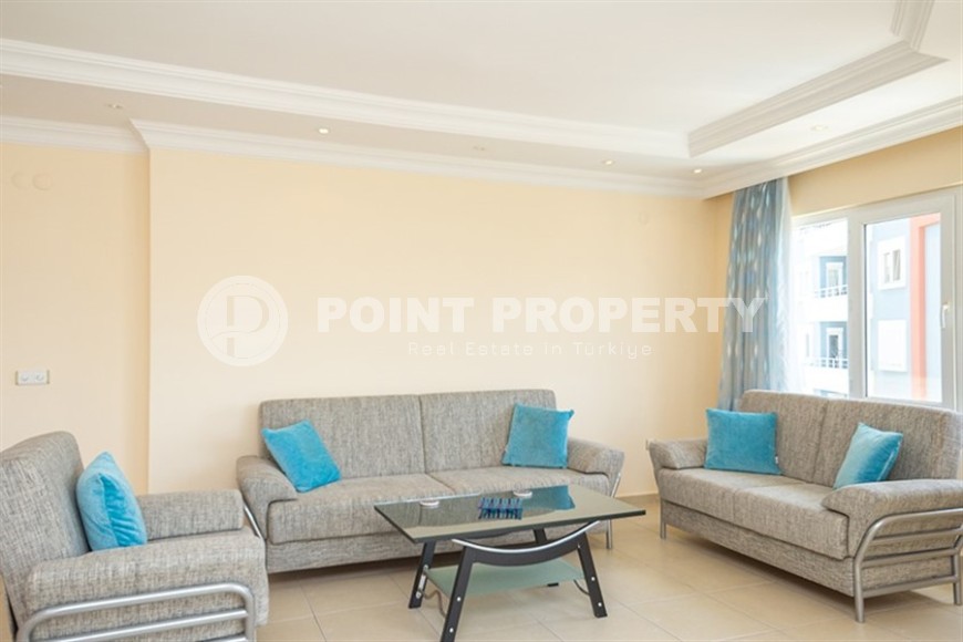 Spacious linear apartment 2+1, with a total area of 130 m2, in the center of a quiet area of Alanya - Tosmur-id-8025-photo-2