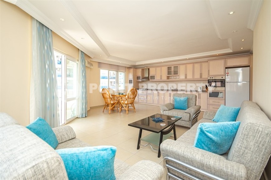 Spacious linear apartment 2+1, with a total area of 130 m2, in the center of a quiet area of Alanya - Tosmur-id-8025-photo-3