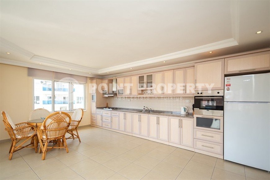Spacious linear apartment 2+1, with a total area of 130 m2, in the center of a quiet area of Alanya - Tosmur-id-8025-photo-4