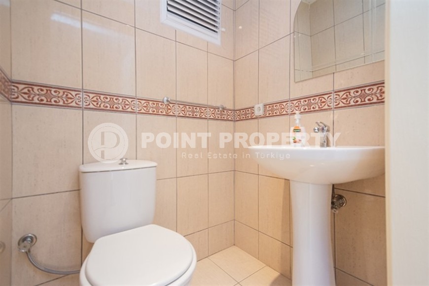 Spacious linear apartment 2+1, with a total area of 130 m2, in the center of a quiet area of Alanya - Tosmur-id-8025-photo-12