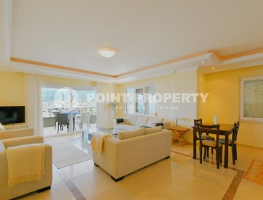 Panoramic apartment overlooking the sea and Mount Kale, in the center of a comfortable area of Alanya - Tosmur-id-8026-photo-3