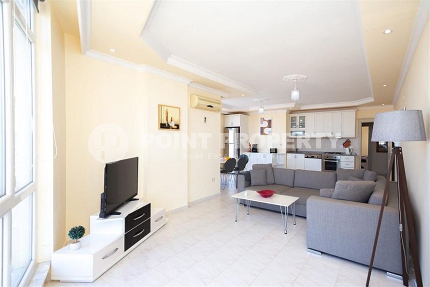 Комфортабельная квартира с видом на море и горы, на 8-м этаже в жилом комплексе 2005 года постройки-id-8027-фото-3