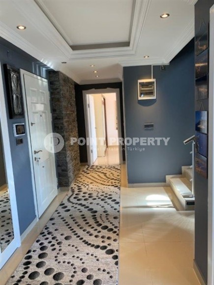 Modern two-level apartment with luxurious sea views, on the 8th floor with an attic in the center of Mahmutlar-id-8028-photo-12