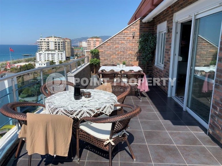 Modern two-level apartment with luxurious sea views, on the 8th floor with an attic in the center of Mahmutlar-id-8028-photo-21