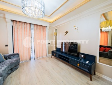 Современная квартира 2+1 на 1-м этаже в элитном жилом комплексе в центре Аланьи-id-8029-фото-3