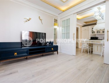 Современная квартира 2+1 на 1-м этаже в элитном жилом комплексе в центре Аланьи-id-8029-фото-5