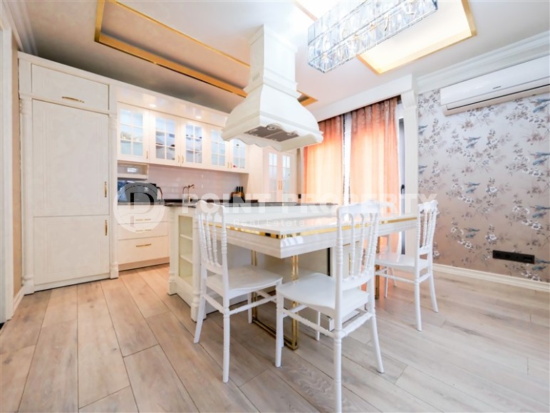 Современная квартира 2+1 на 1-м этаже в элитном жилом комплексе в центре Аланьи-id-8029-фото-7